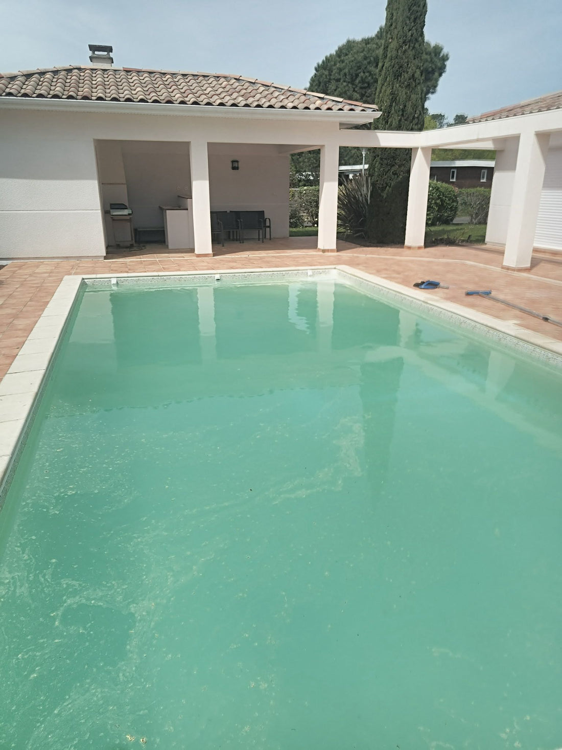 Eau verte, trouble ou laiteuse : causes et solutions pour retrouver une piscine cristalline