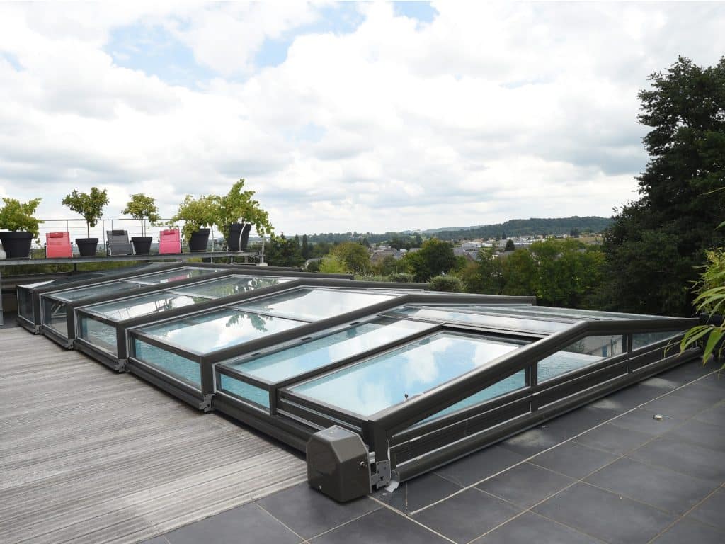 Abri de piscine Abrideal — Protection maximale toute l'année