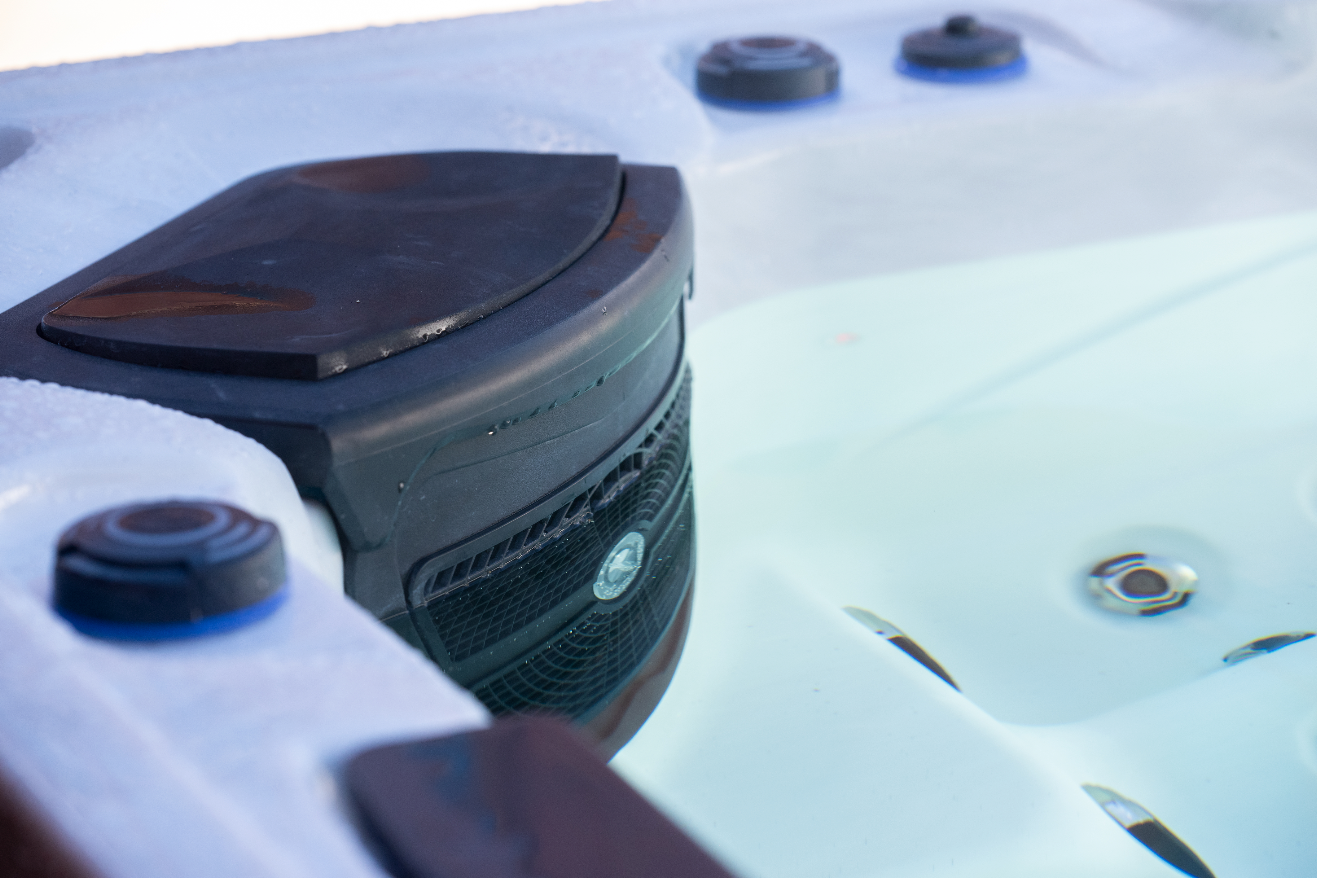 Spa Platinum Onyx — Jacuzzi 5 places, 90 jets, hydrothérapie, gamme Premium
