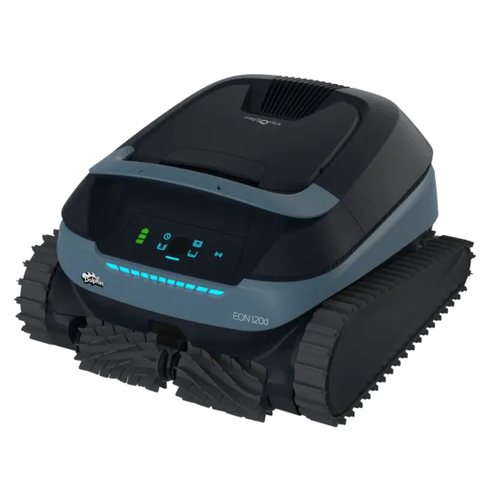 Robot piscine sans fil Dolphin EON 120d — DebrisLock, 4h30, UltraRun 2,5 semaines