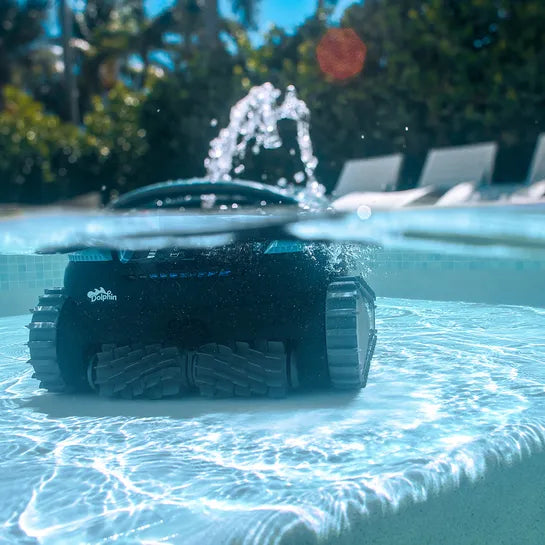 Robot piscine sans fil Dolphin EON 100 — Nouveauté 2026, SmartMap, 15m, zones à 20cm