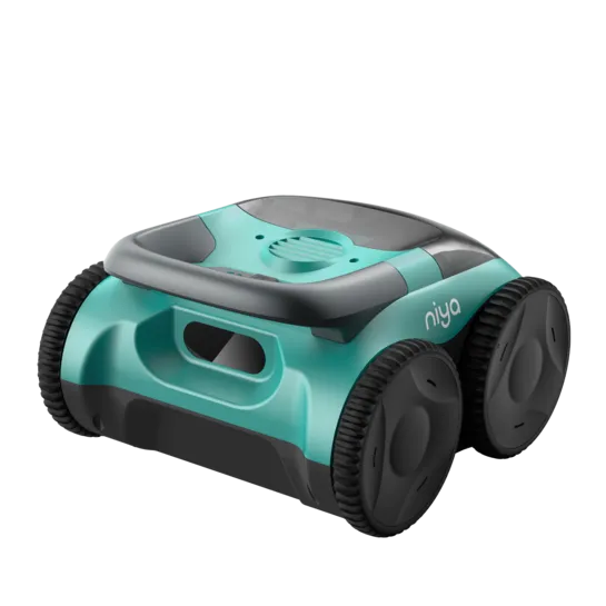 Robot piscine sans fil Niya Tracker 25 — Maytronics, sonar, 1h30, piscines jusqu'à 8m