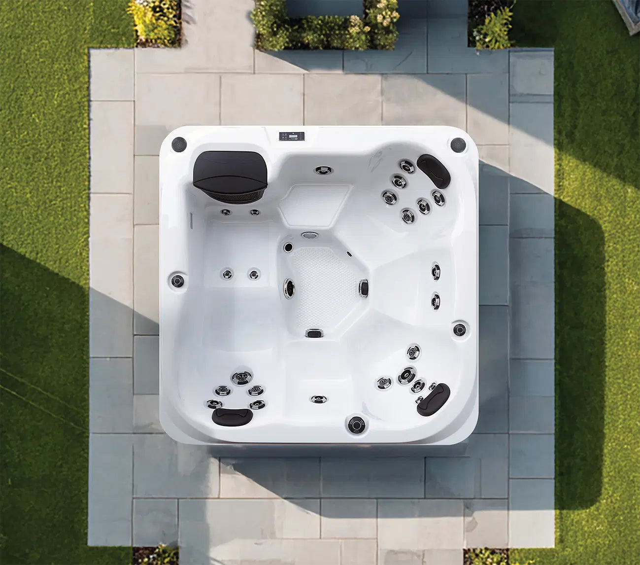 Spa Platinum Reims — Jacuzzi 6 places plug & play 13A, gamme Deluxe