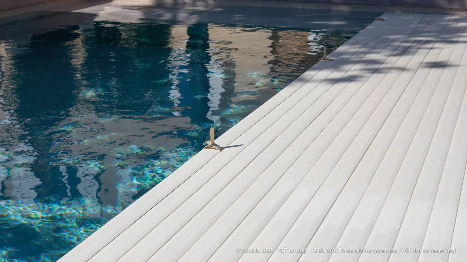 Volet immergé Roll Energy — Discrétion totale pour votre piscine